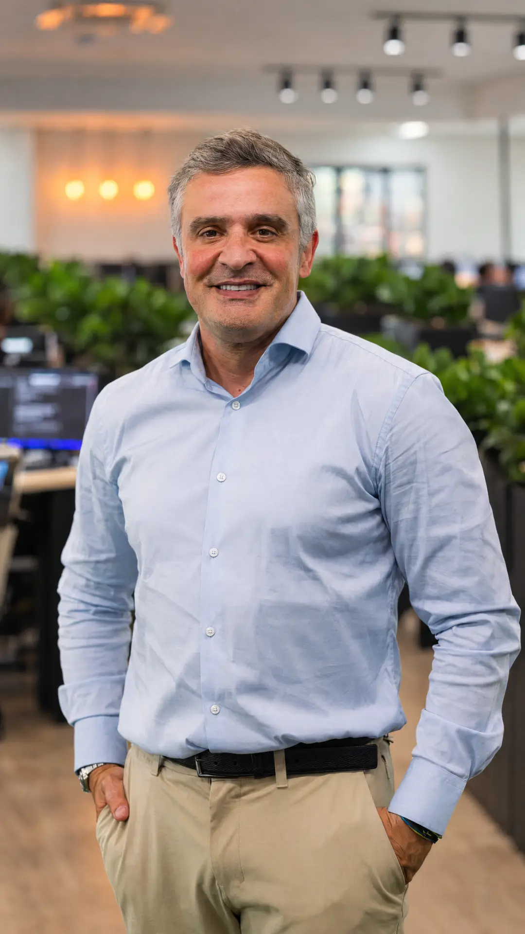 Retrato de Tiago Monteiro, fundador de LUZA Group