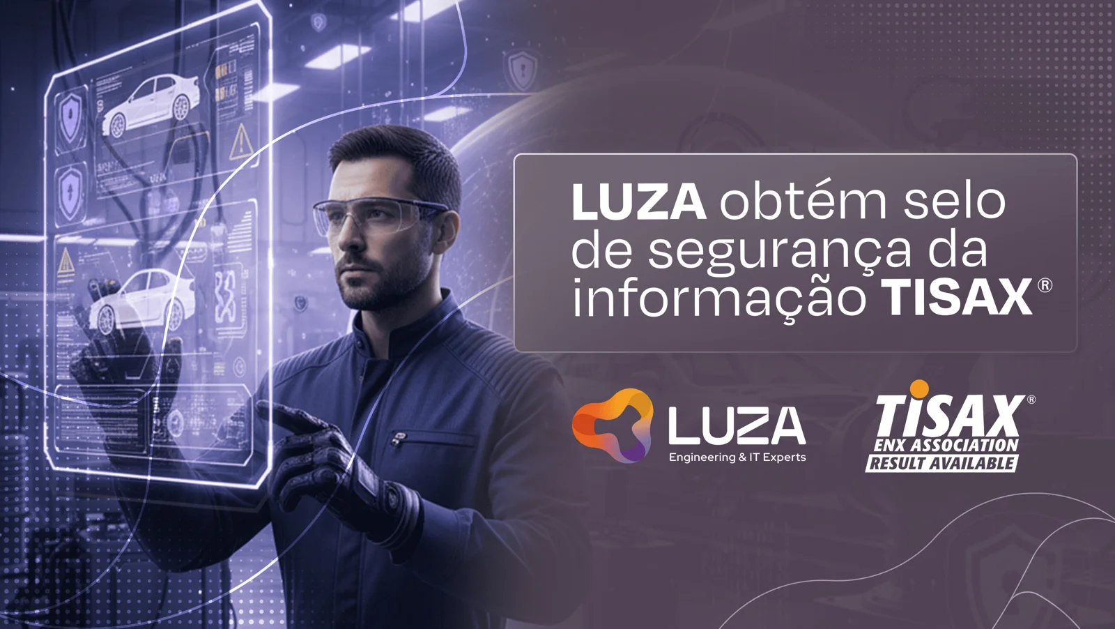 LUZA obtains TISAX information security label