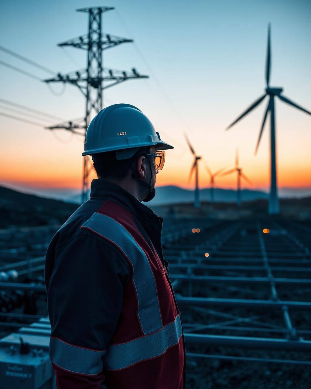 Técnico em planta de geração de energia